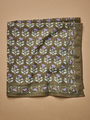 Foulard femme imprimé indien