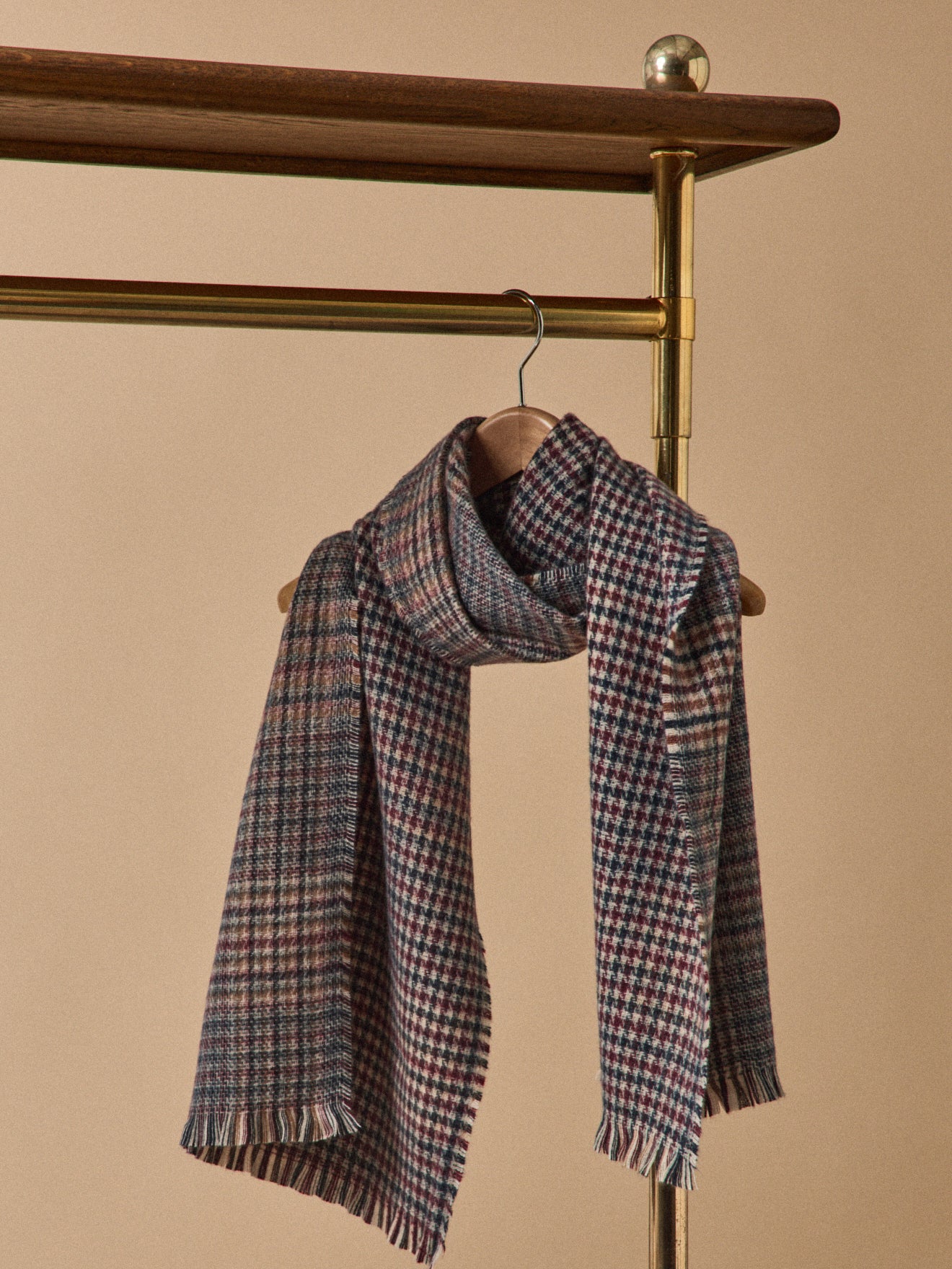 Wendeschal mit Karomuster, Erwachsene