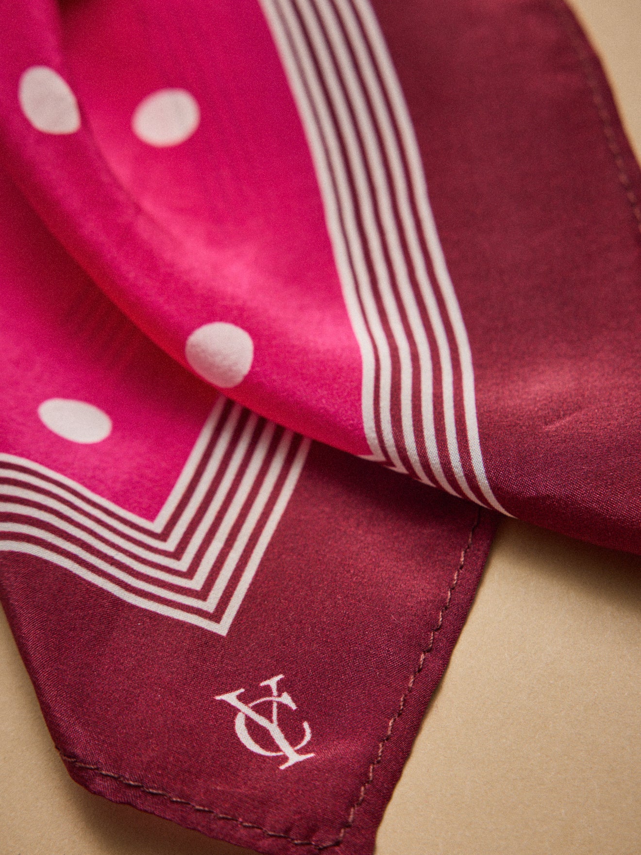 Damen-Bandana mit Polka Dots