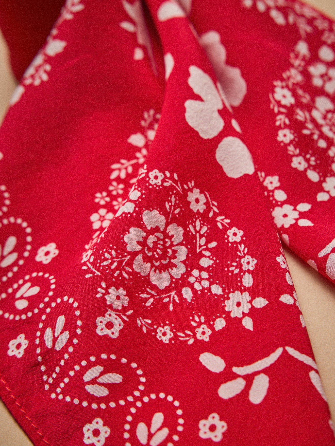 Damen-Bandana mit Polka Dots