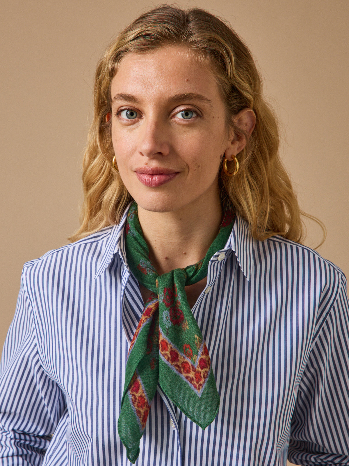 Damen-Bandana aus Wolle, bedruckt