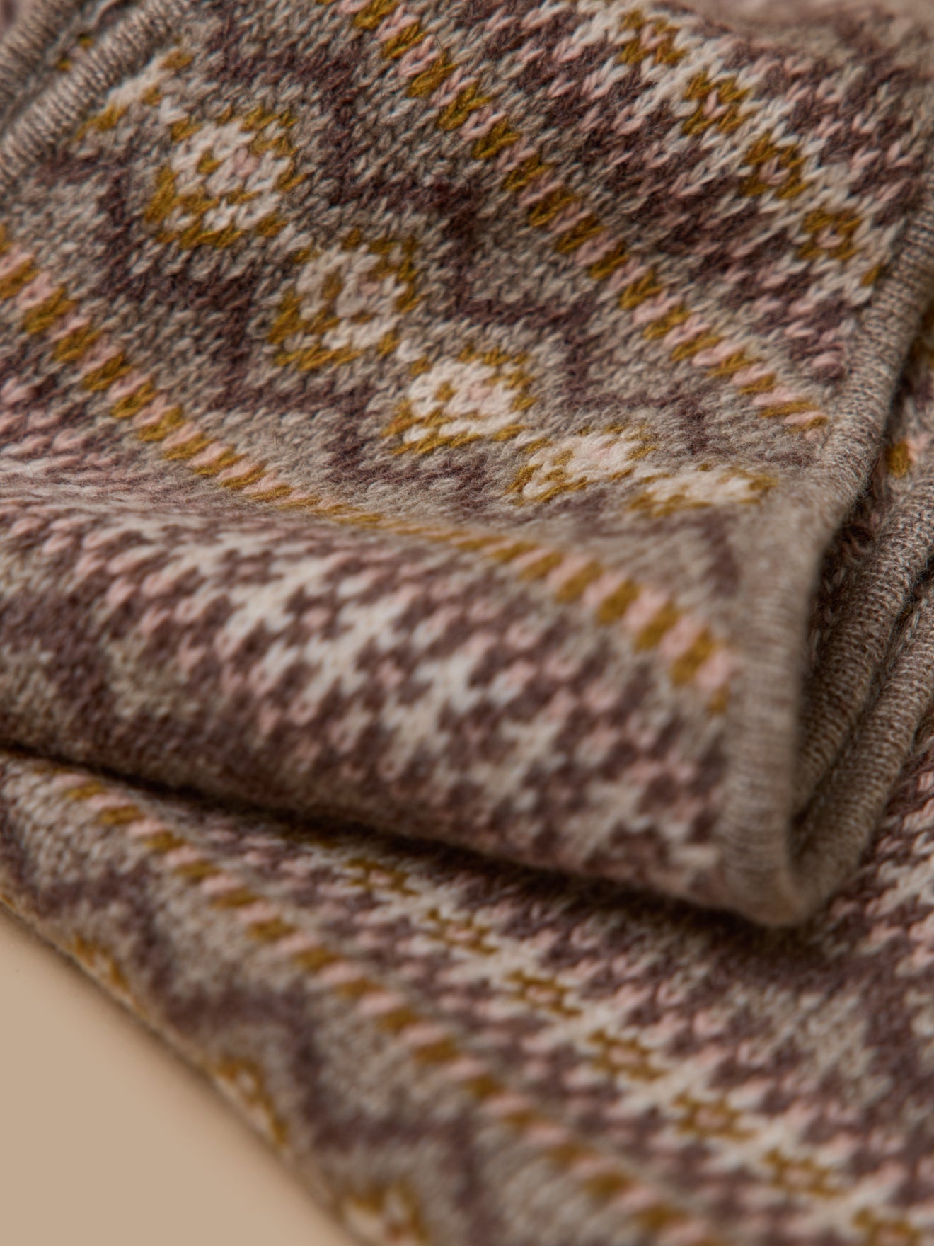 Dreiecksschal mit Jacquard-Muster, für Erwachsene