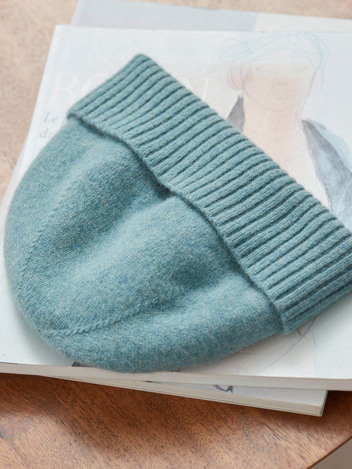 Mütze aus Lambswool und Alpaka für Erwachsene - Cyrillus X Mackie
