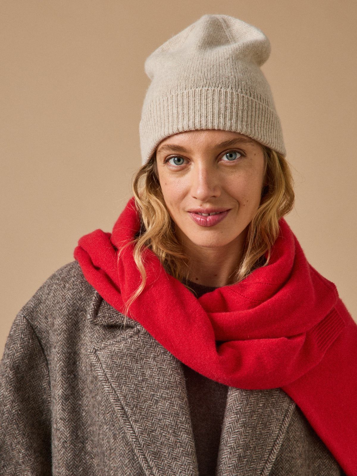 Damen-Mütze – Kollektion Kaschmir