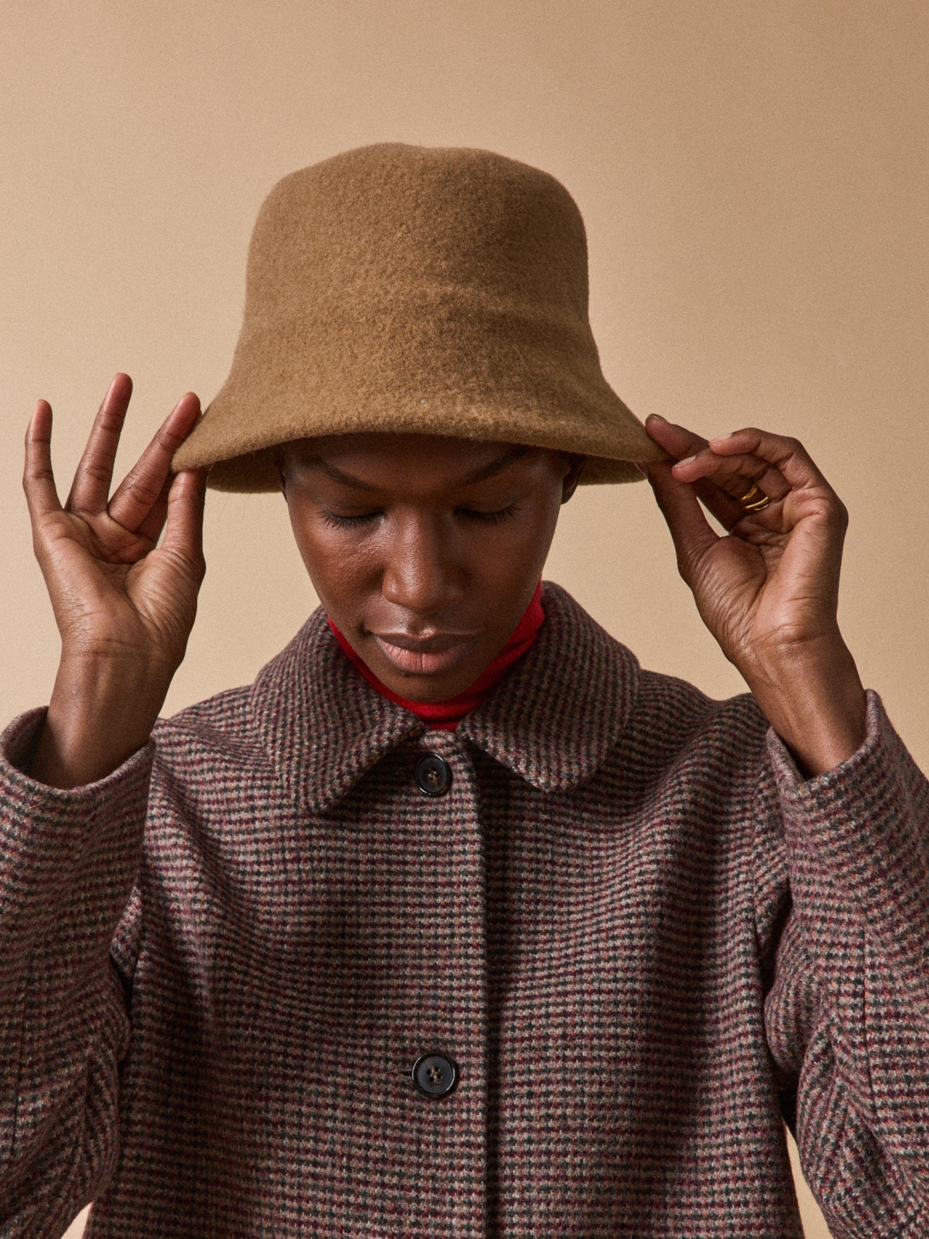 Damenhut – Glockenhut aus Wolle