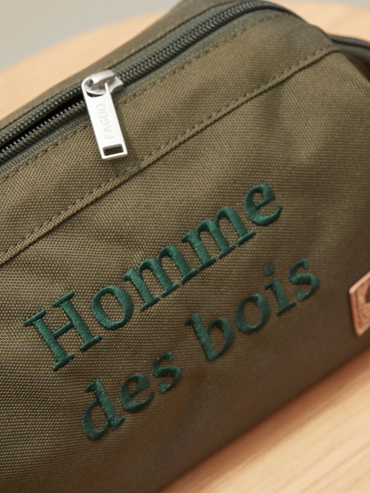 Trousse de toilette vegan homme - Collection Faguo