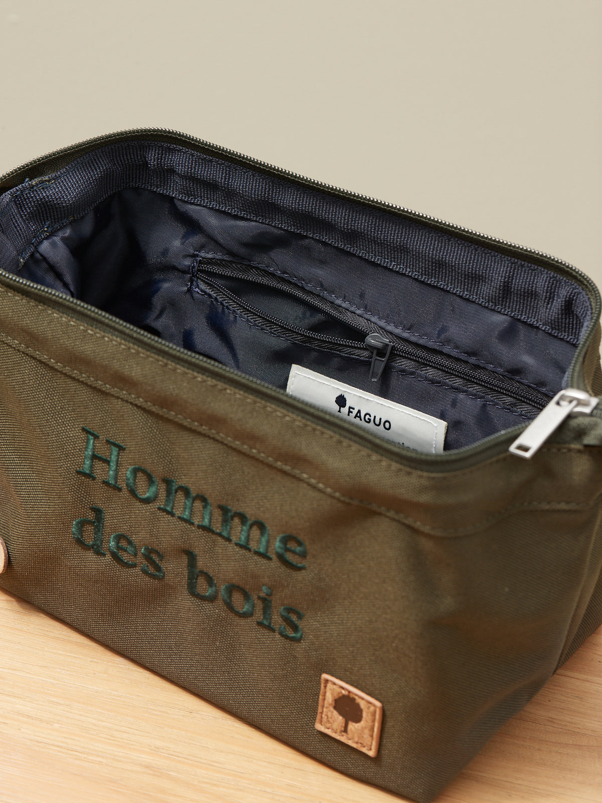 Trousse de toilette vegan homme - Collection Faguo
