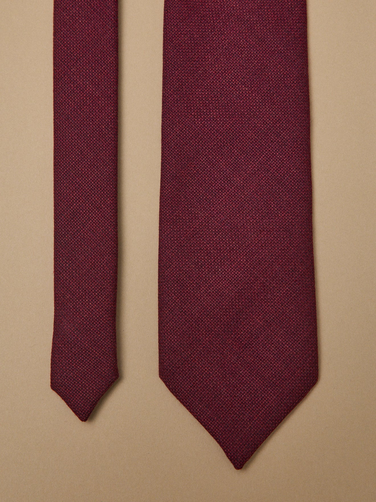 Cravate en laine made in France