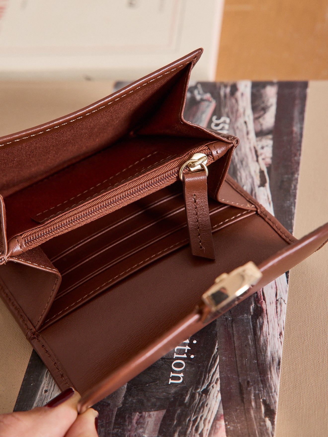 Geldbörse - Lederwaren-Kollektion von Cyrillus