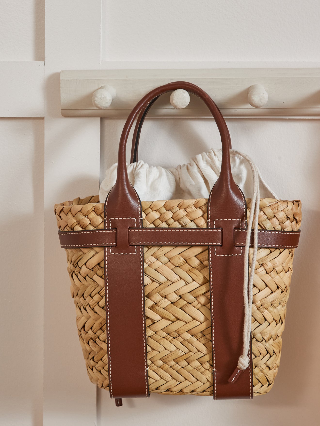 Tragetasche aus Leder mit Pailletten - Lederwarenkollektion von Cyrillus