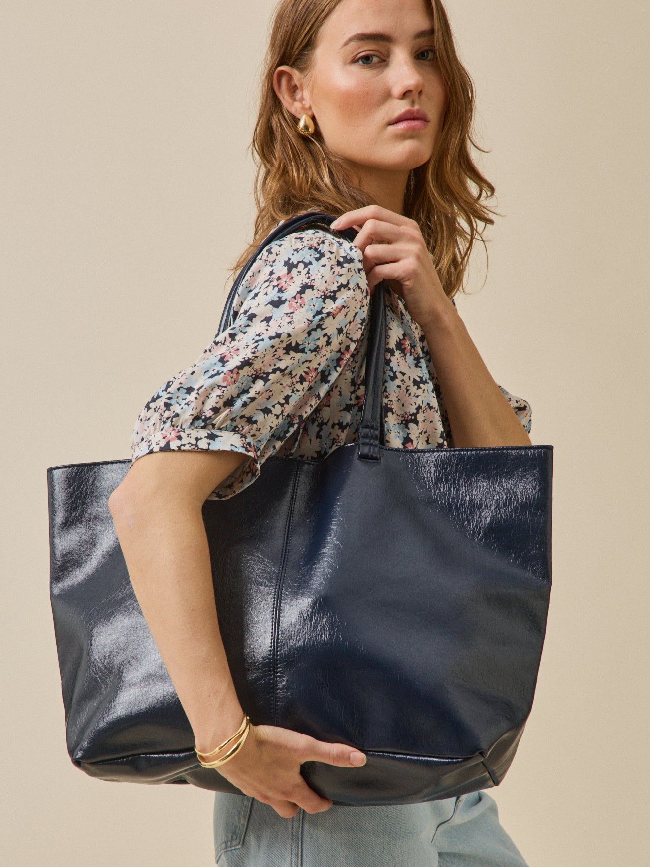 Damen-Shopper aus Vinyl