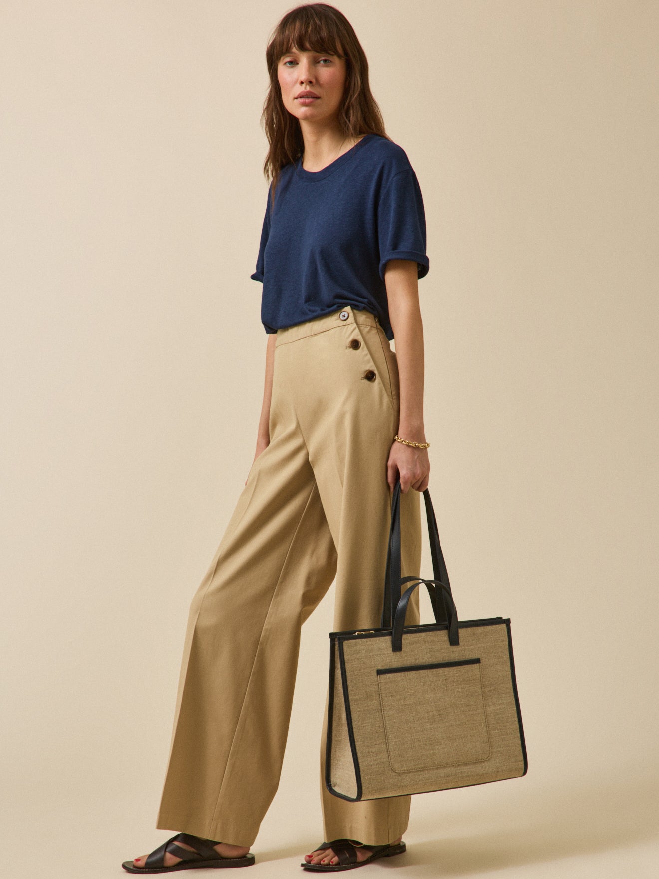 Damen-Shopper, Material-Mix