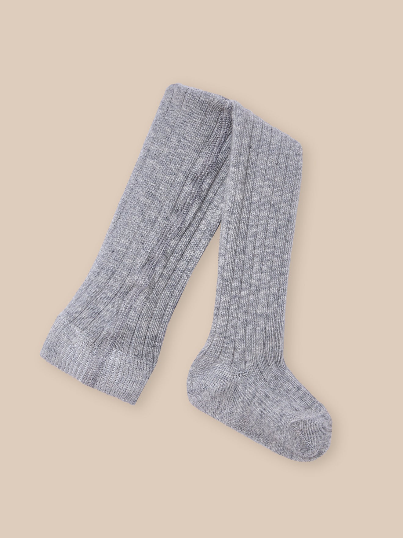 Baby-Strumpfhose aus Rippstrick