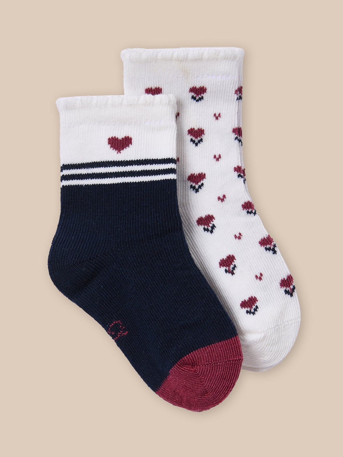 Baby-Socken im 2er-Pack