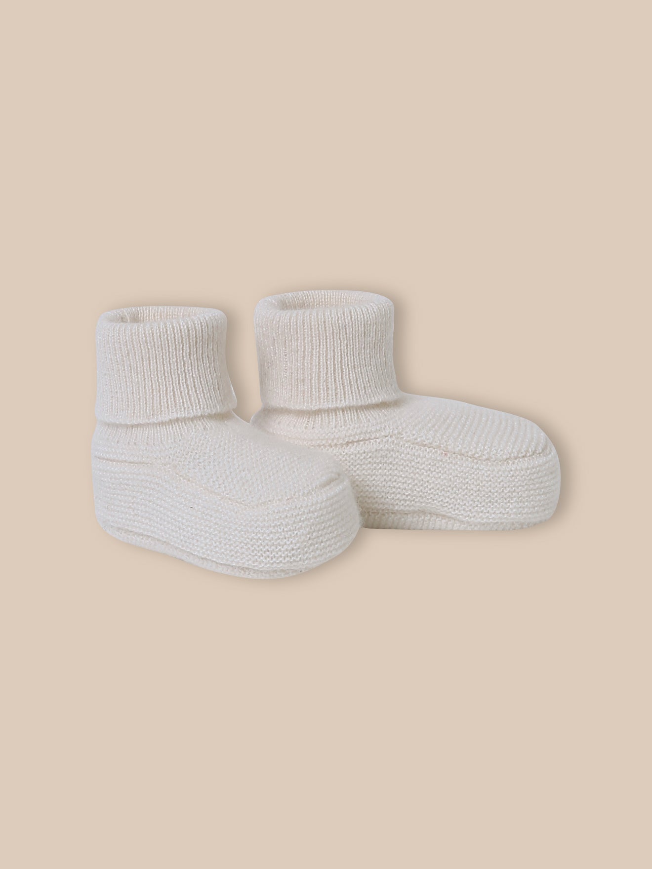 Baby-Strickschuhe aus Kaschmir