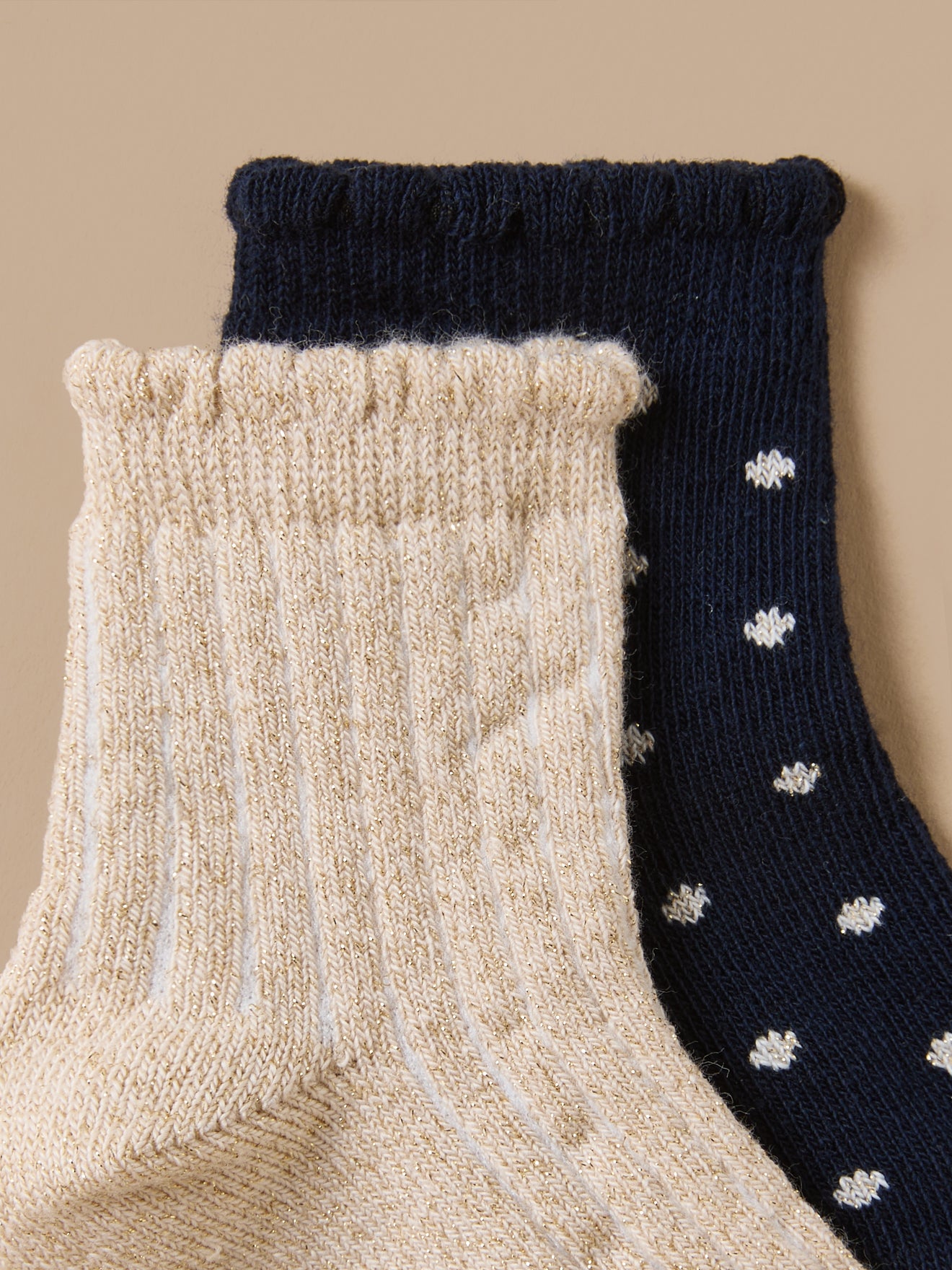 Lot de 2 paires de chaussettes de fête Bébé
