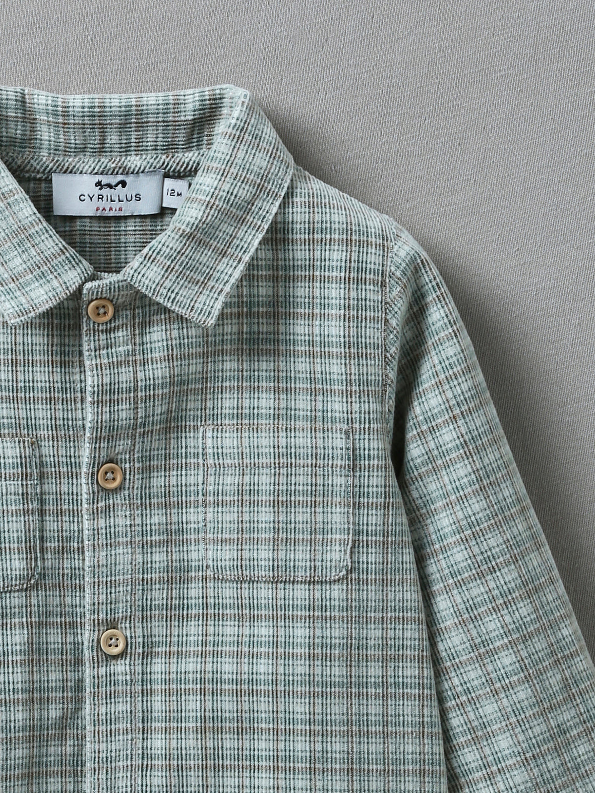 Chemise Bébé en velours