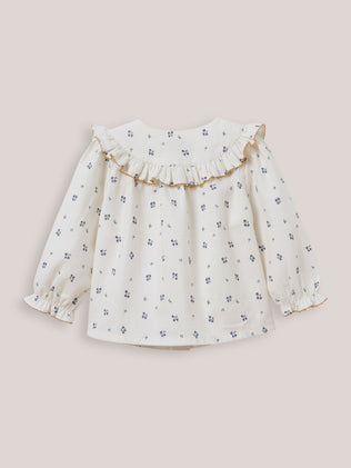 Chemise volantée Bébé imprimé Cassy