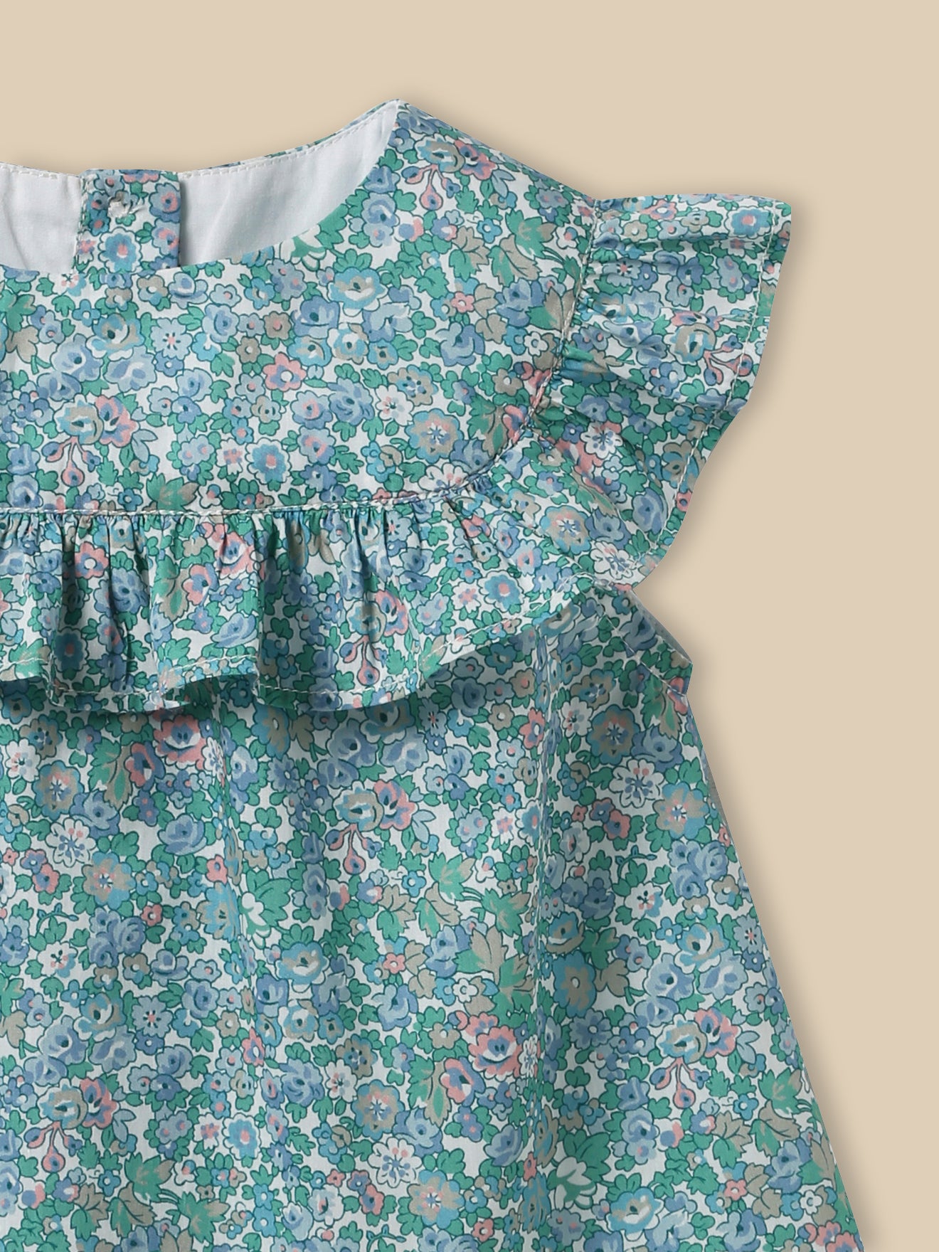 Baby-Top aus Liberty®-Stoff « Harriet »
