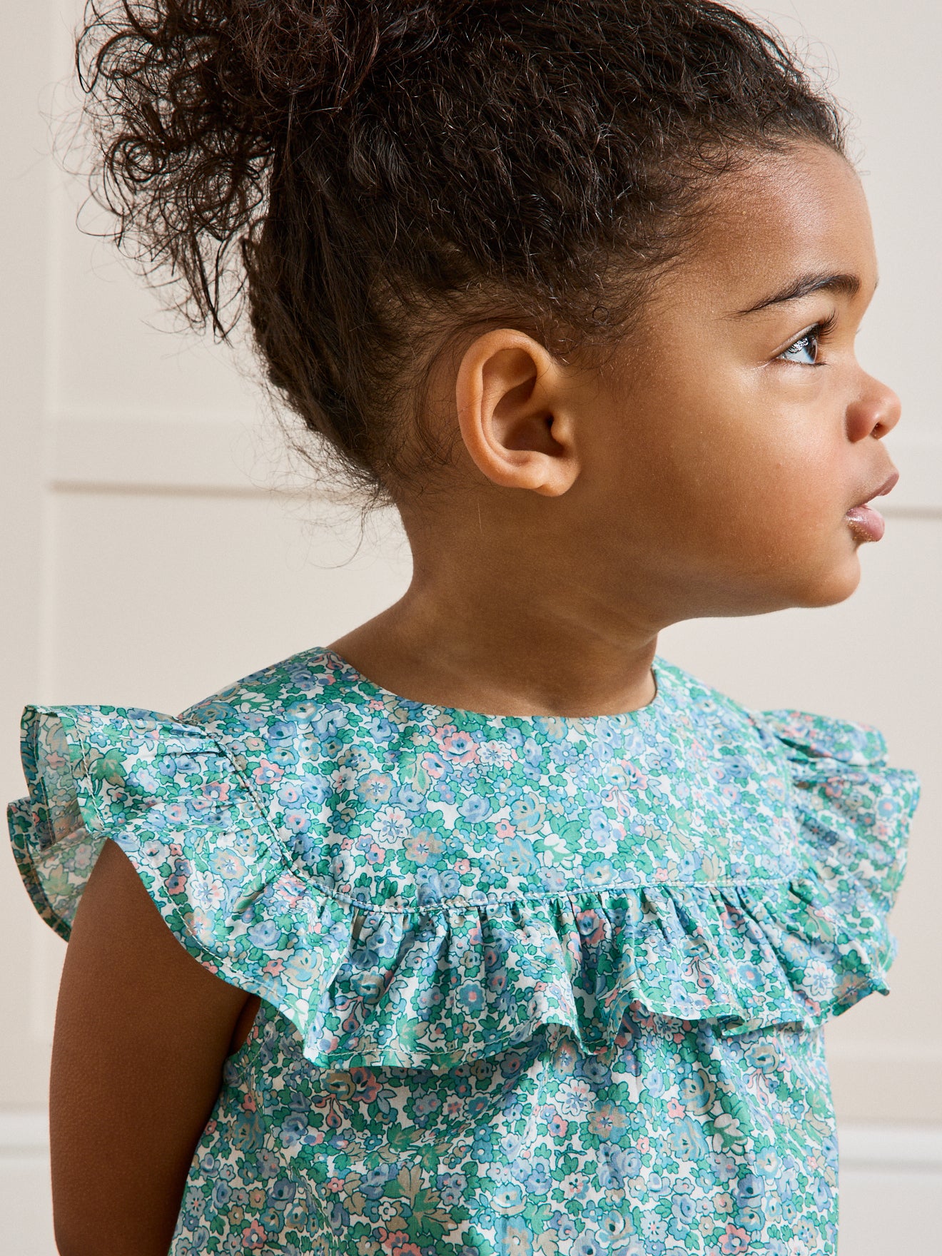 Top en tissu Liberty Harriet bébé