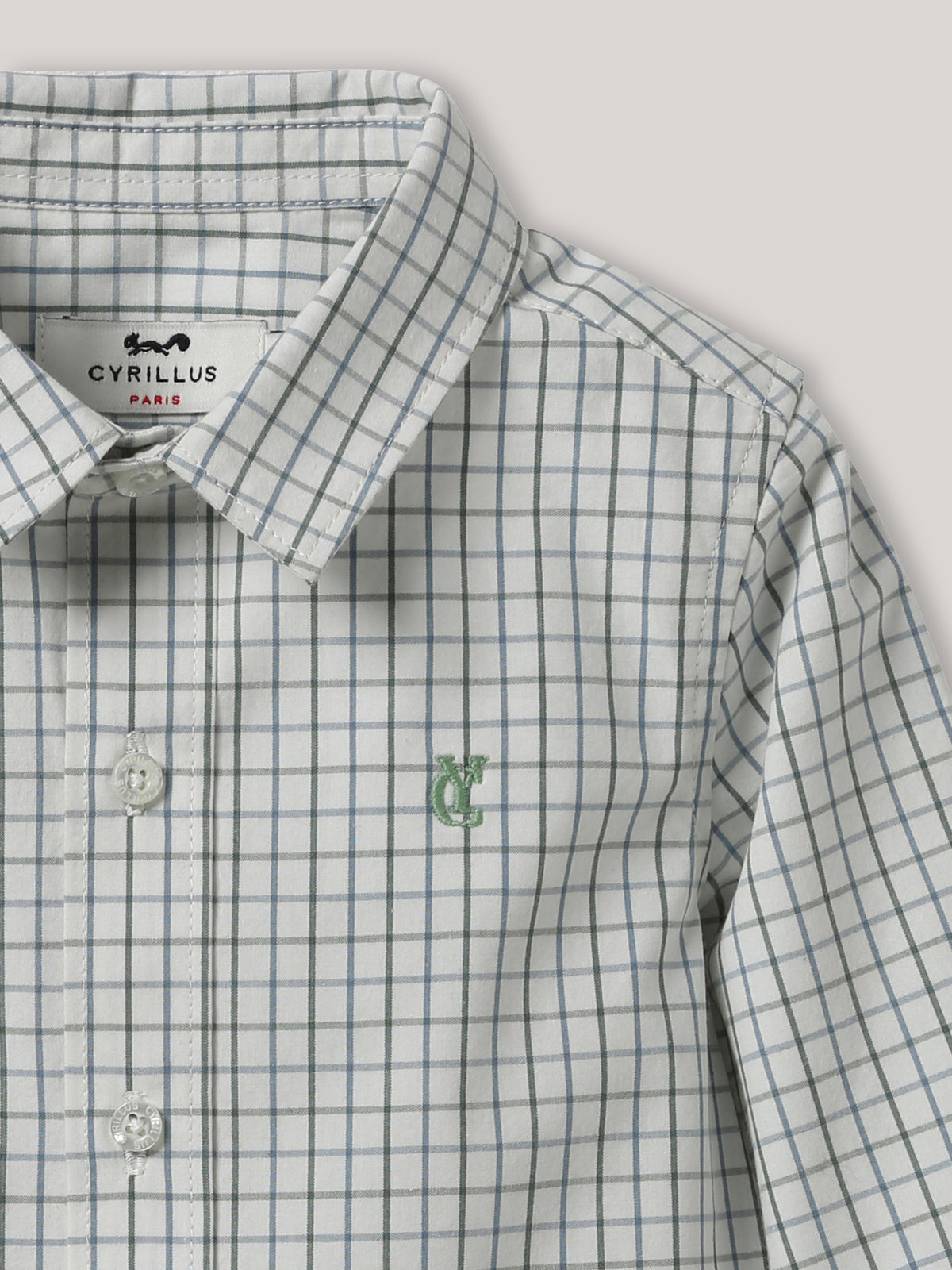 Chemise à carreaux Tattersall Bébé
