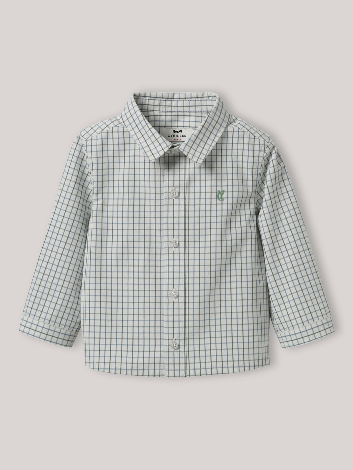 Chemise à carreaux Tattersall Bébé