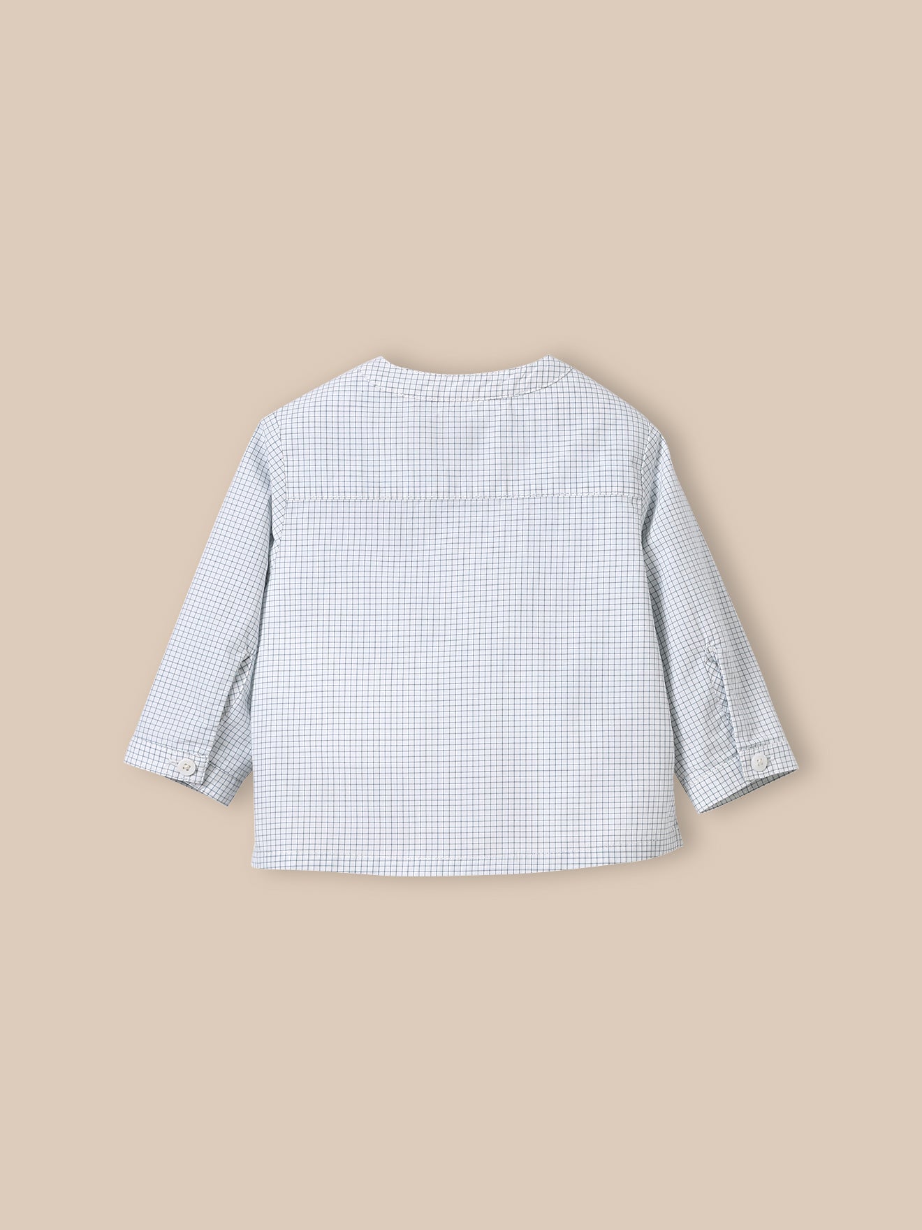 Babybluse mit Karomuster