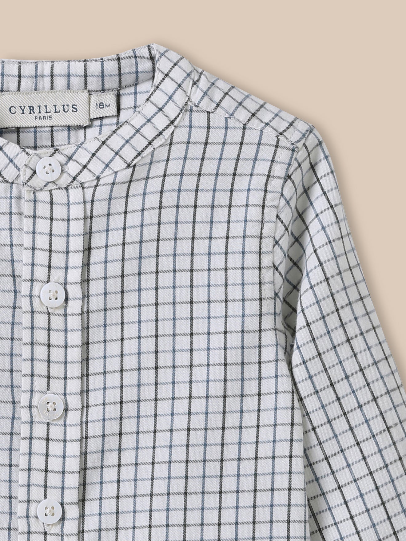 Chemise à carreaux Tattersall Bébé