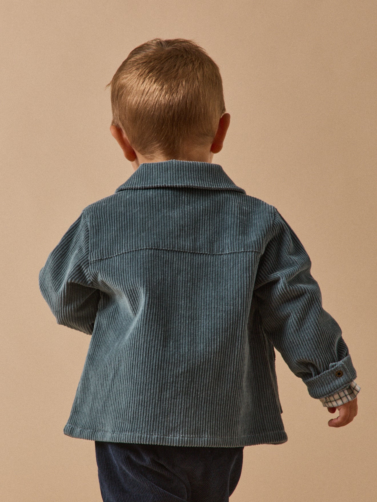Baby-Overshirt aus Cordsamt