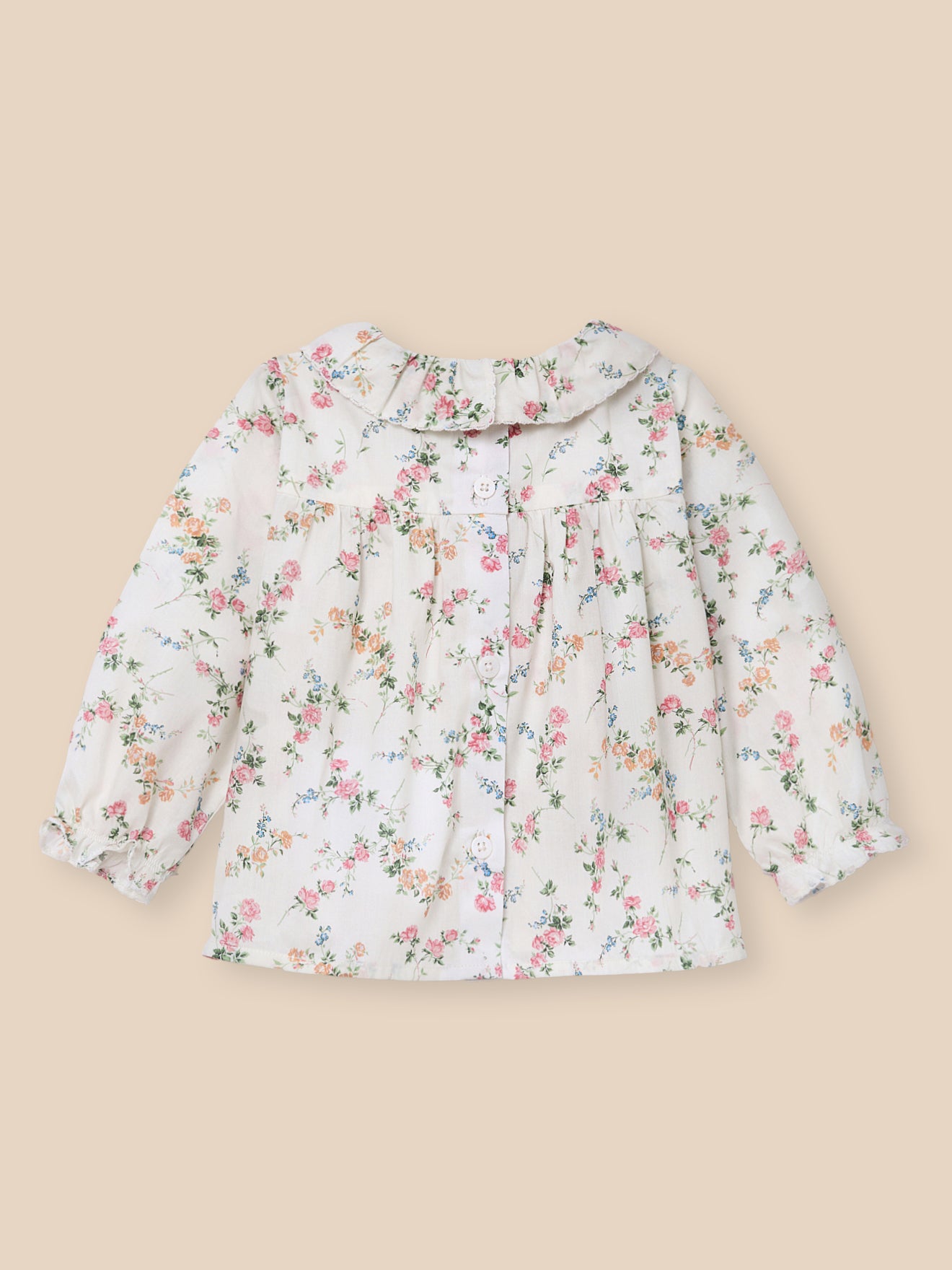 Guimpe en tissu Liberty Bébé