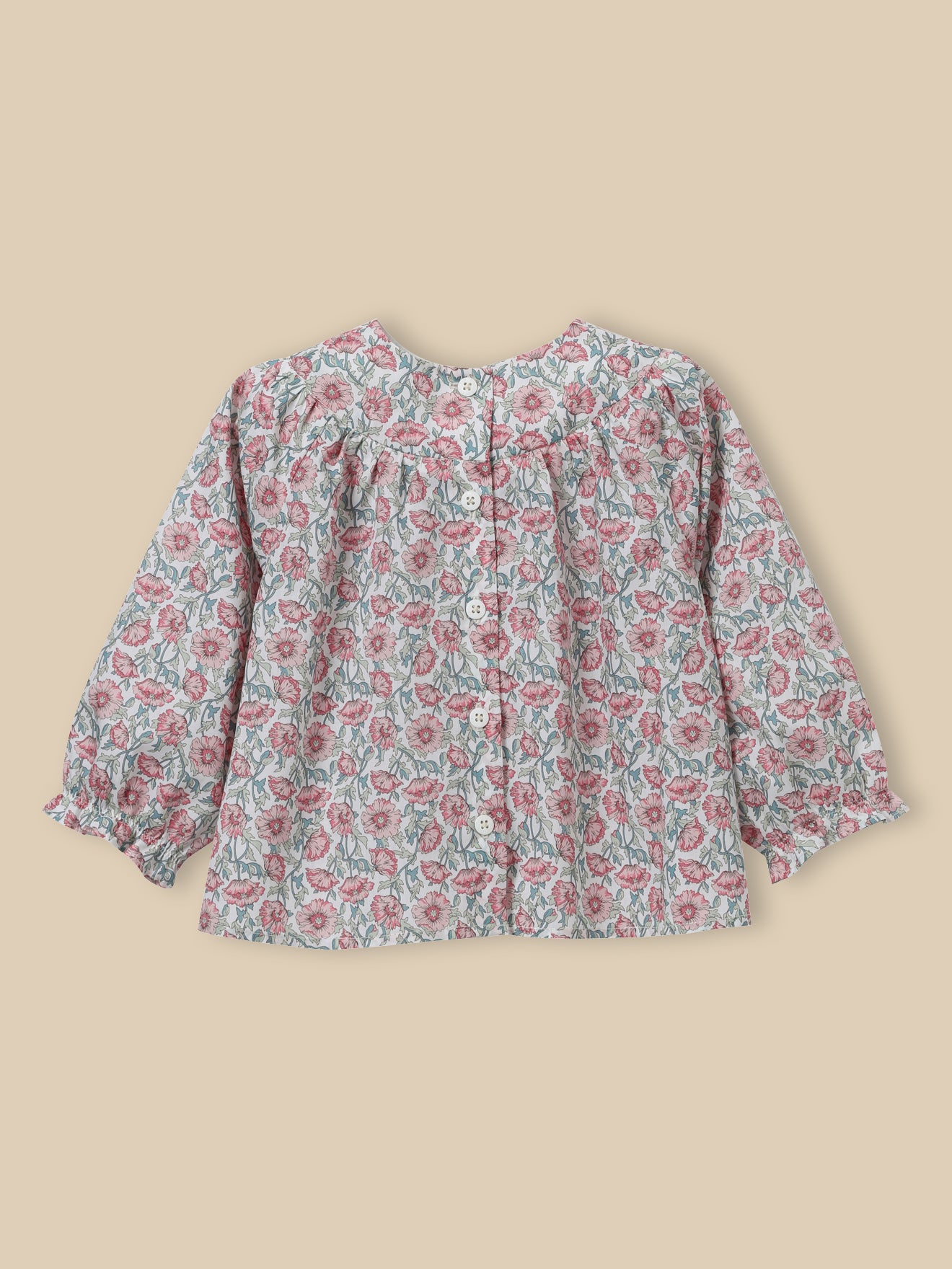 Bluse aus Liberty-Stoff, Baby