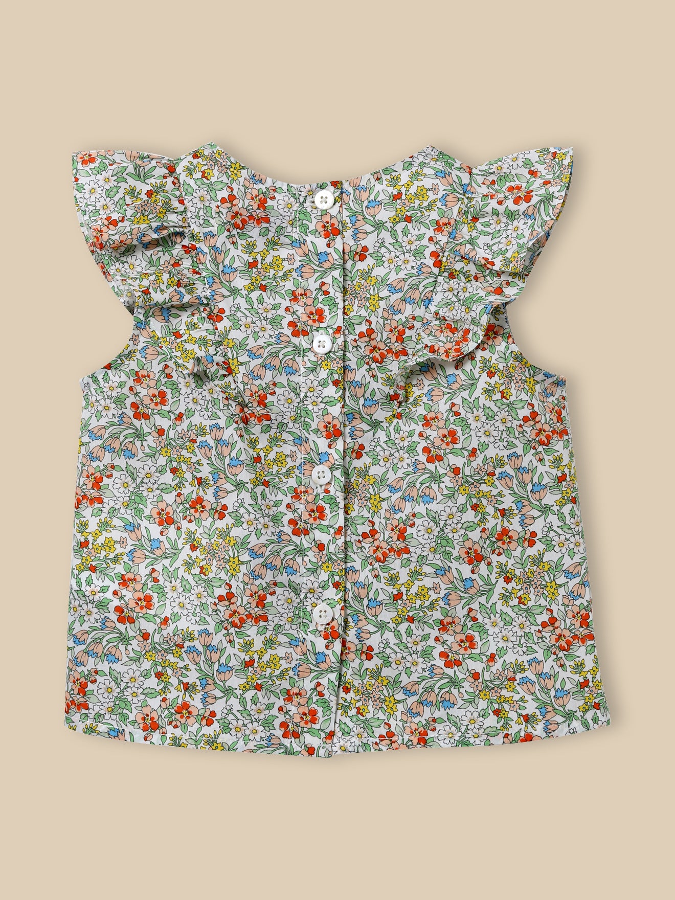 Bluse aus Liberty-Stoff, Baby