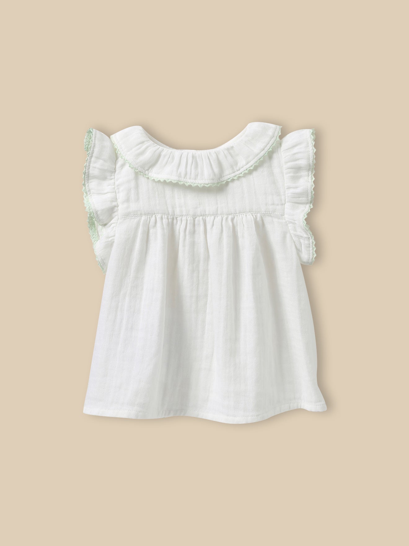 Blouse double gaze de coton Bébé