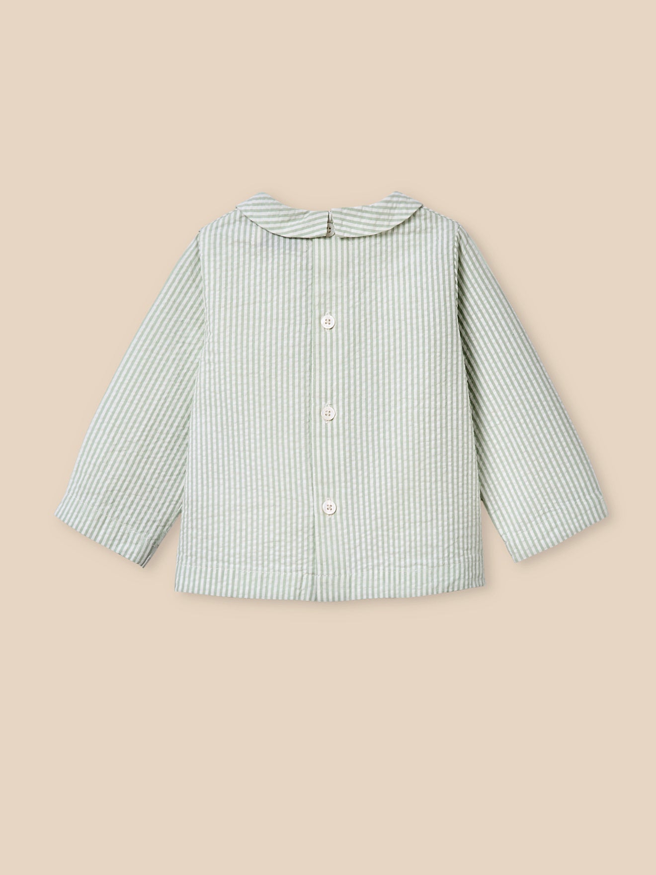 Guimpe rayée Bébé