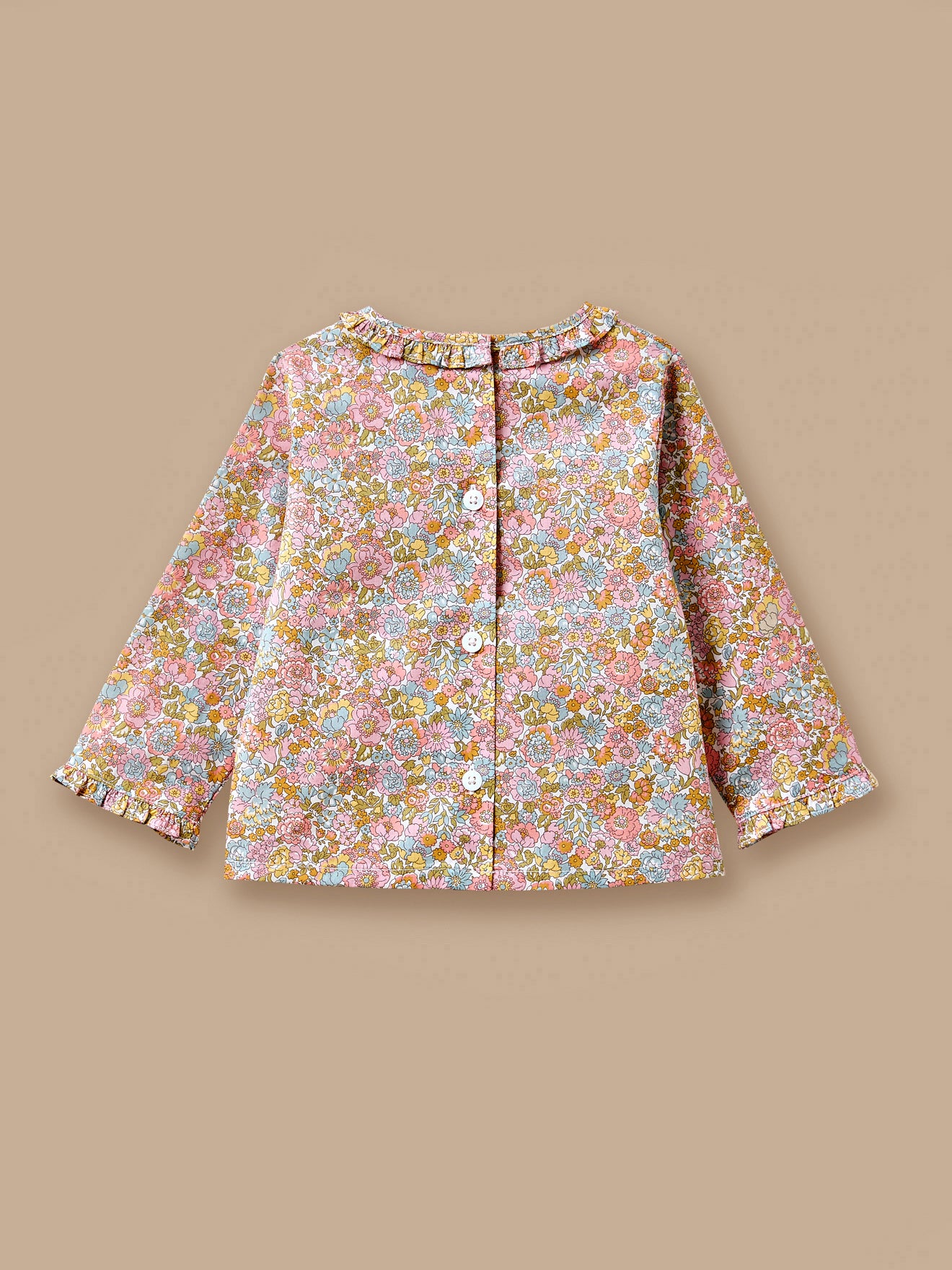 Guimpe en tissu Liberty Bébé