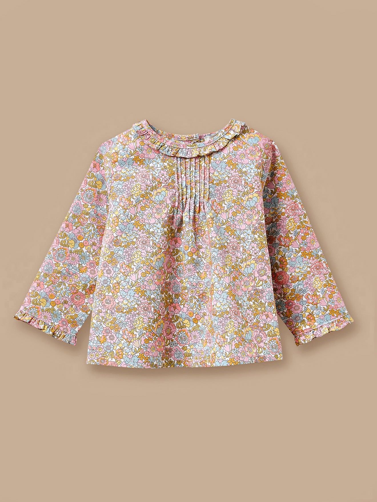 Guimpe en tissu Liberty Bébé