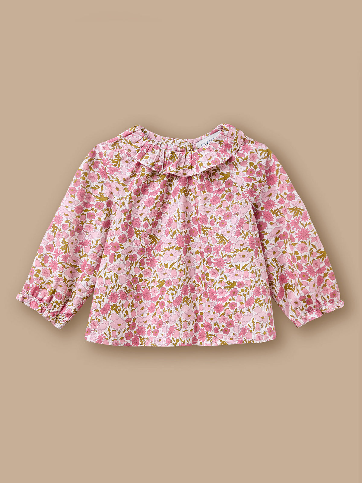 Bluse aus Liberty-Stoff für Babys