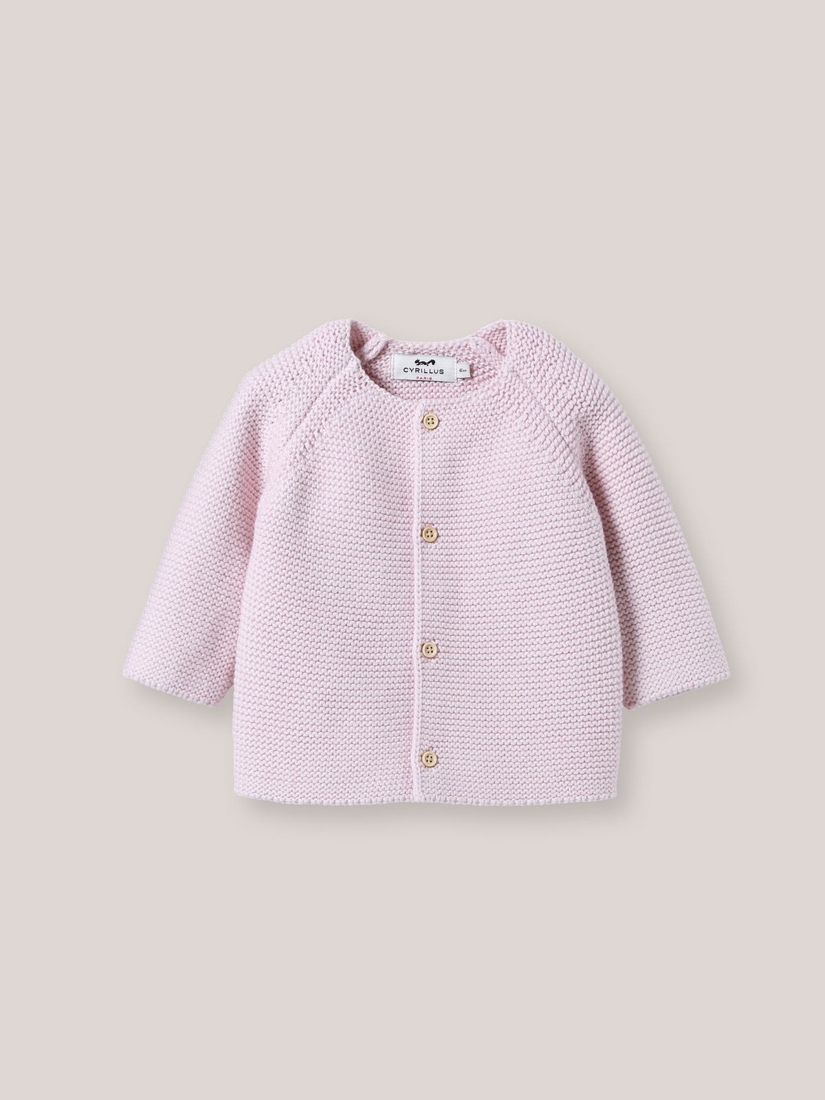 Gilet Bébé en laine et coton bio