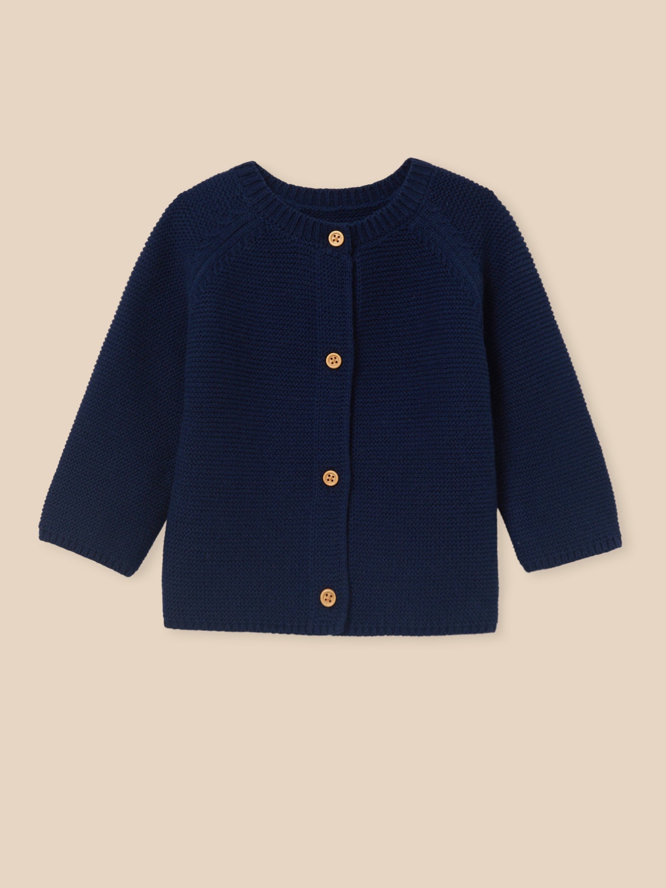 Strickjacke, Baby - Bio-Baumwolle