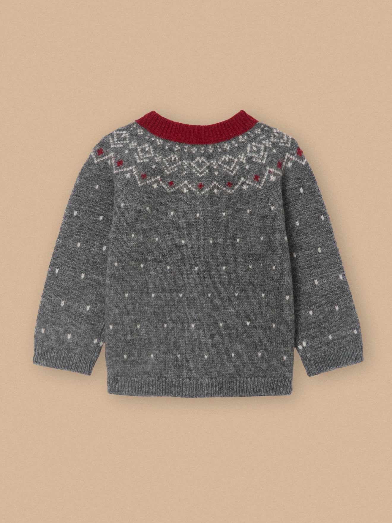 Baby-Cardigan mit Jacquard-Muster