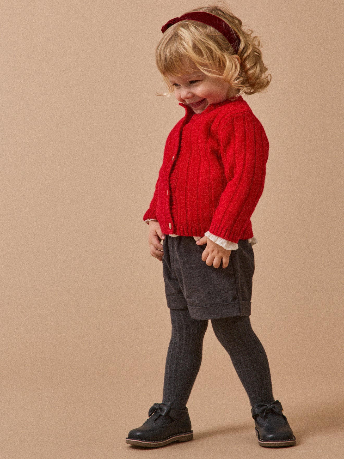 Baby-Cardigan aus reiner Merinowolle