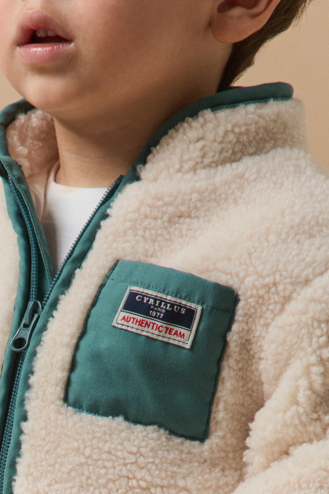 Gilet en sherpa Bébé