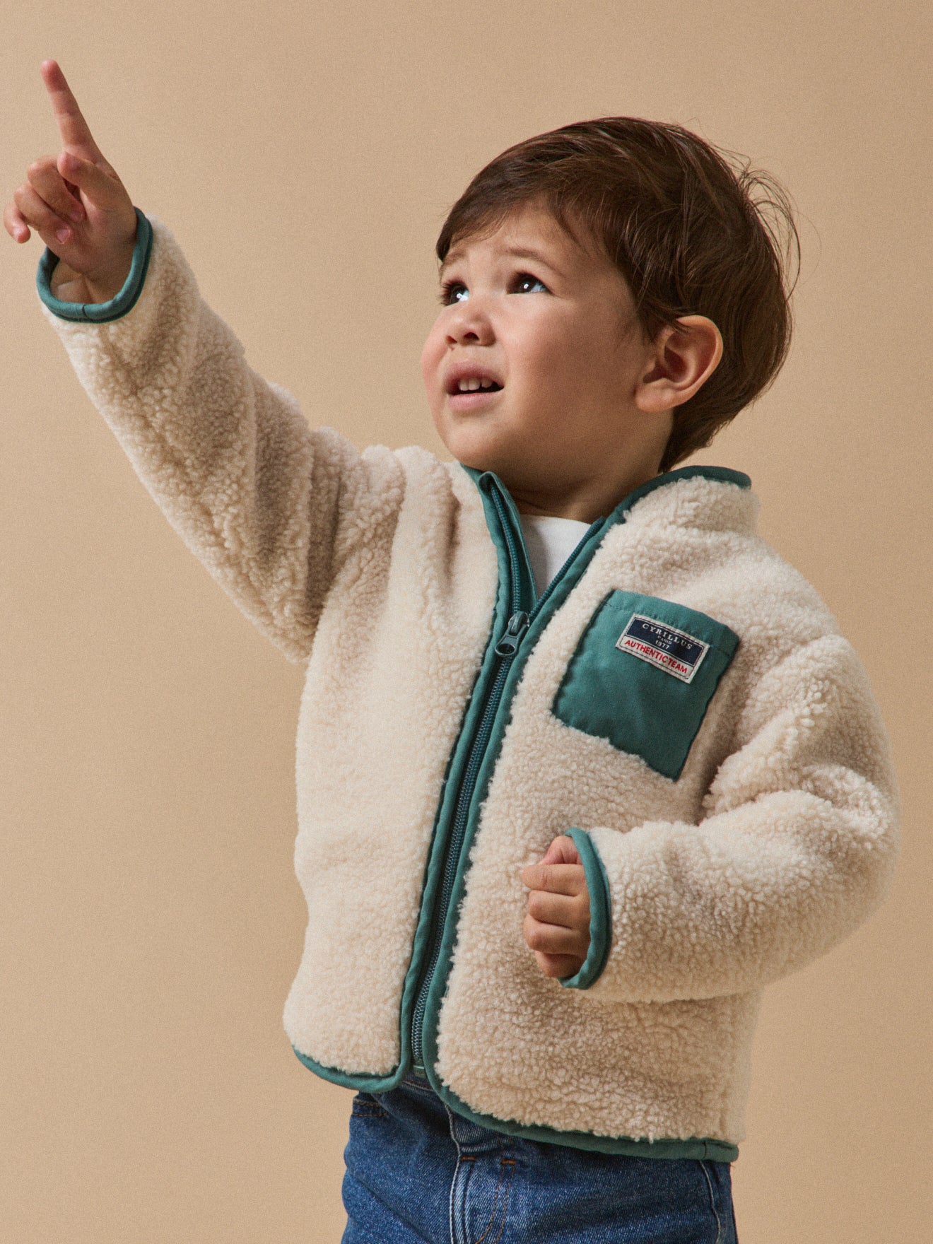 Gilet en sherpa Bébé