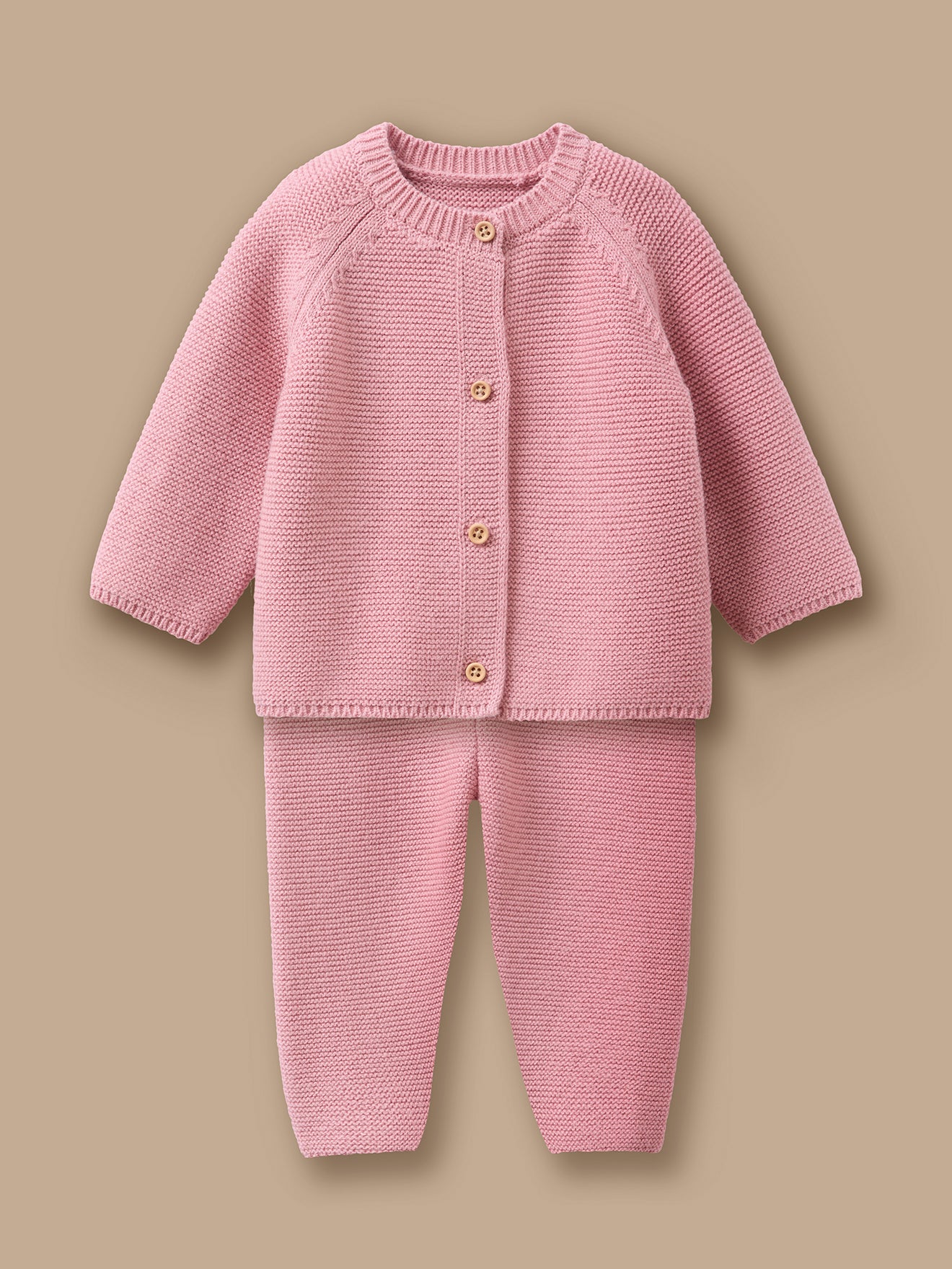 BabyCardigan aus Bio-Baumwolle