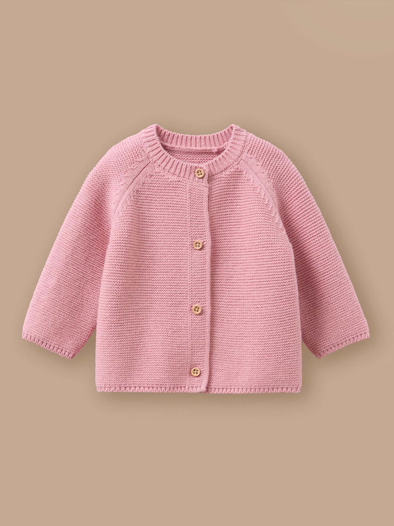 BabyCardigan aus Bio-Baumwolle
