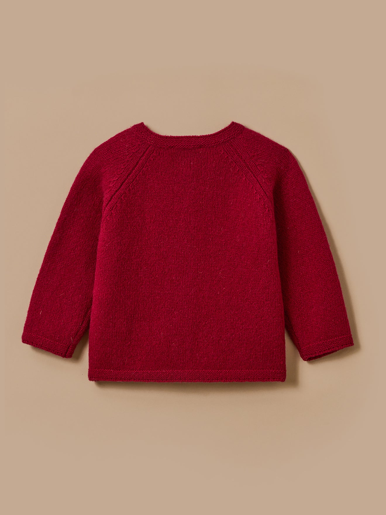 Baby-Cardigan aus Merinowolle