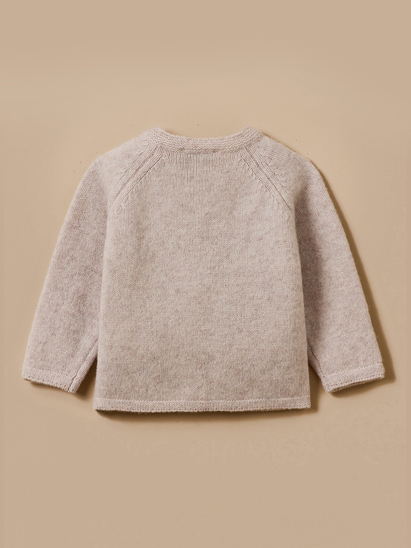 Baby-Cardigan aus Merinowolle