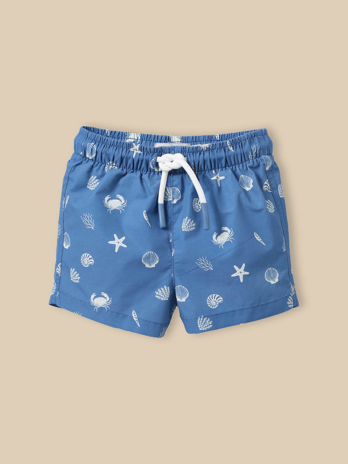Short de bain "crabes" Bébé