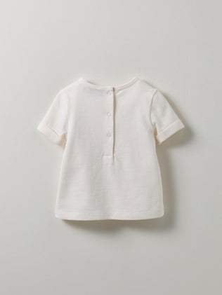 Baby-Shirt mit Liberty®-Stoff - Bio-Baumwolle