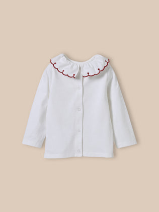 T-shirt brodé bébé - Coton biologique